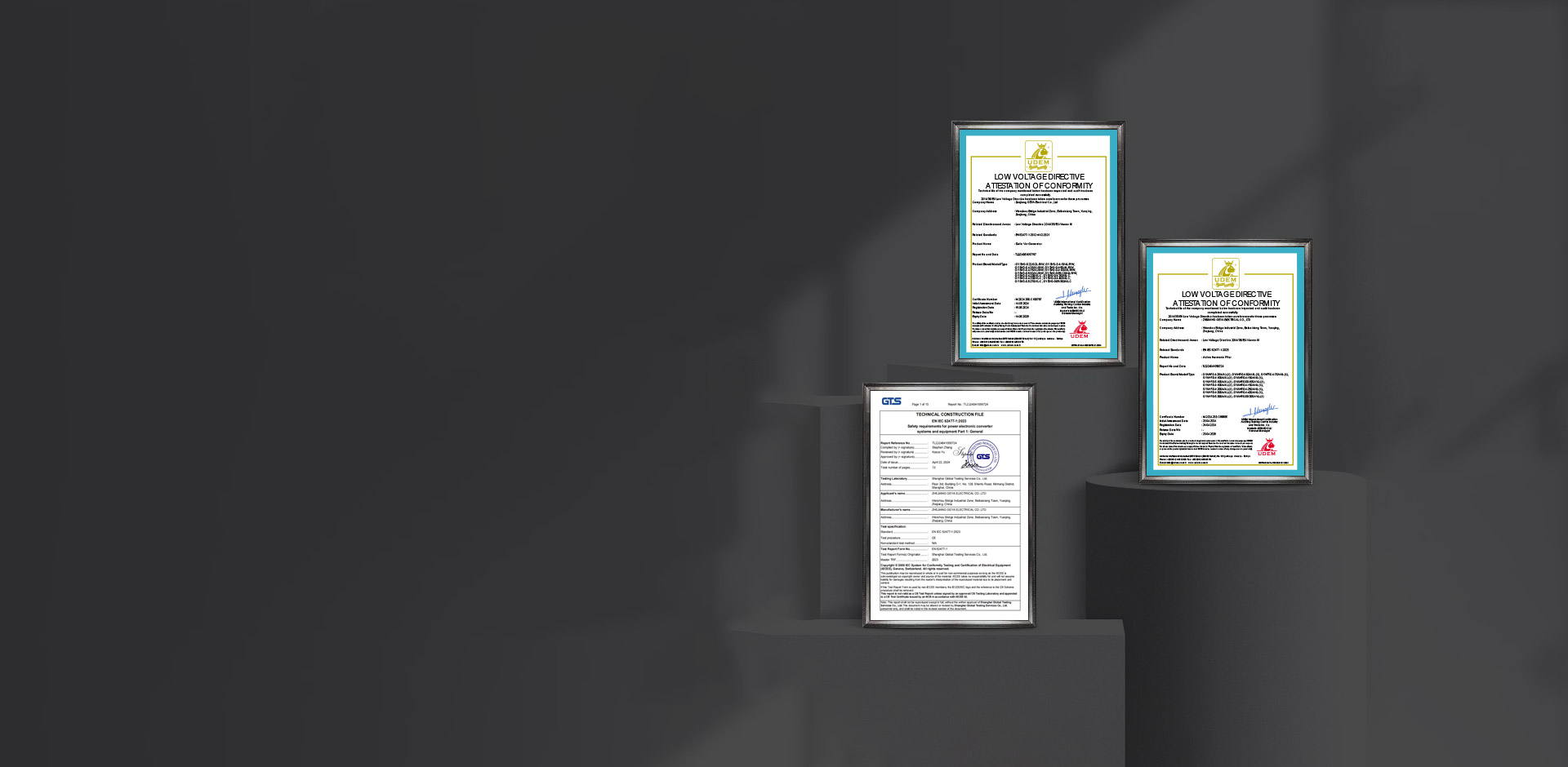Affichage de certificat